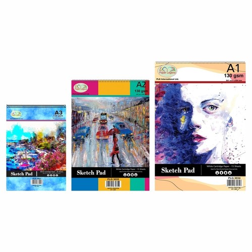 Sketchbook spiral pad - a1, a2
