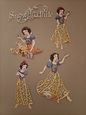 Disney Snow White Craft Die Cut outs Set