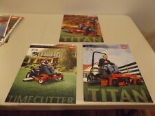 3-pc. TORO  TITAN, TIMECUTTER  ZERO-TURN  MOWERS,   LIT # 2013, 2014, 2014