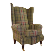 Wing back queen anne fireside - wing,
