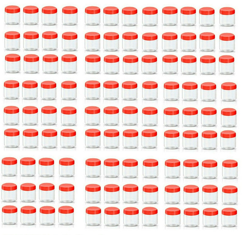 100 200ml plastic storage - x,