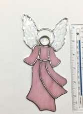 Stained Glass Angel. Sun Catcher. Hand made. 