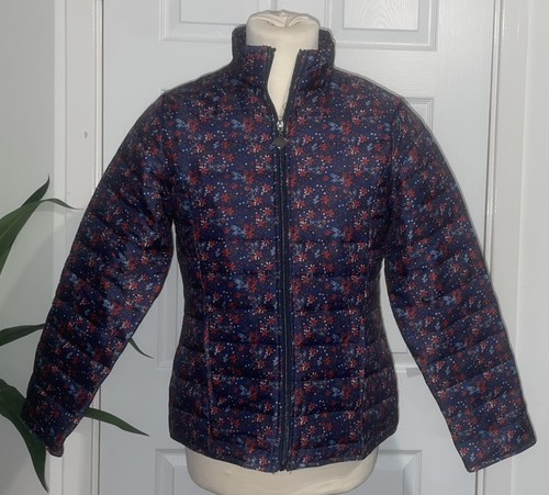 Ladies size navy floral - s,