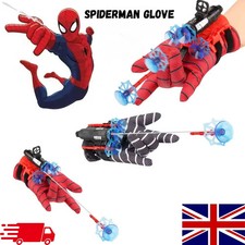Kids Spiderman Web Shooter Toy Cosplay Launcher Spider Silk Glove Wrist Launcher