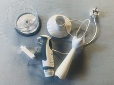 BRAUN 500 Watt, Hand Held Blender With Chopper Base. 4192 Excellent Condition