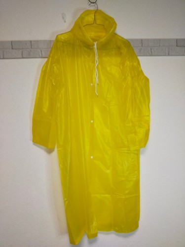 Yellow pvc plastic - yellow,