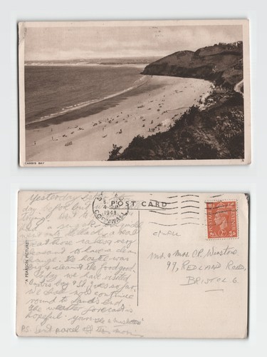 Postcard carbis bay - carbis, cornwall