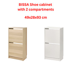 IKEA Bissa Shoe Cabinet With 2