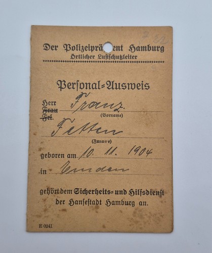 Rare ww2 german security - rare,