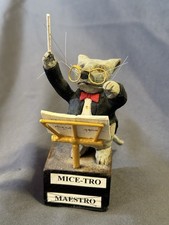 Folk Art Carved Painted Mouse