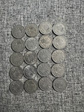 20x 2 Shilling Coins Various