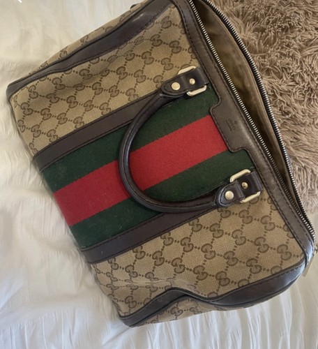 Gucci boston bag - boston, brown