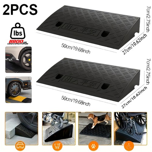 Portable vehicle slope ramp - vehicle,