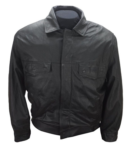 Original leather bomber flight - original,