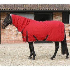 JHL 400G SUPER HEAVY WEIGHT COMBO ATTACHED NECK HEAVYWEIGHT HORSE STABLE RUG
