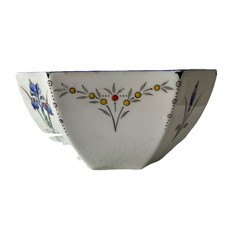 Shelley Vintage Queen Anne Shape Blue Iris Pattern F11561.Sugar Bowl EX Con.