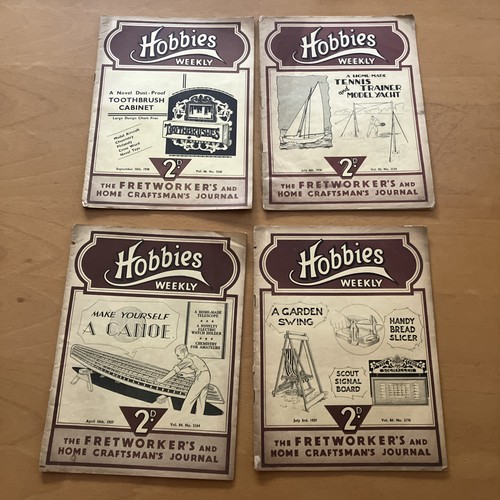 Hobbies weekly 1930s bundle - hobbies,