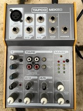 TapCo Mix 50 Ultra Compact Sound Mixer Mixing Console