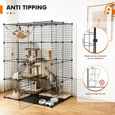 4 Tiers Dog Cage Puppy
