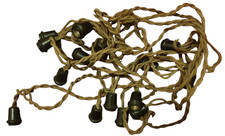 Antique Brown Twisted Fabric