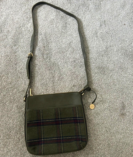 Laura ashley green plaid tweed - green,