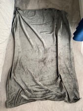 Primark Home Grey Soft fleece cosy winter autumn blanket shawl decor decoration