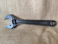 Bahco Sweden 10" Adjustable Spanner Mechanics Plumbers Engineers Swedish Tool