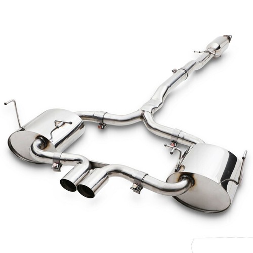 Stainless carbon catback - 2.5",