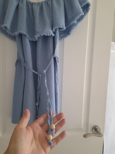 Zara cotton jumpsuit blue - zara,
