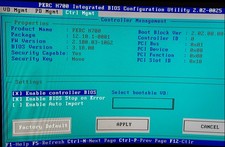 Dell PERC H700 1GB NV Cache +