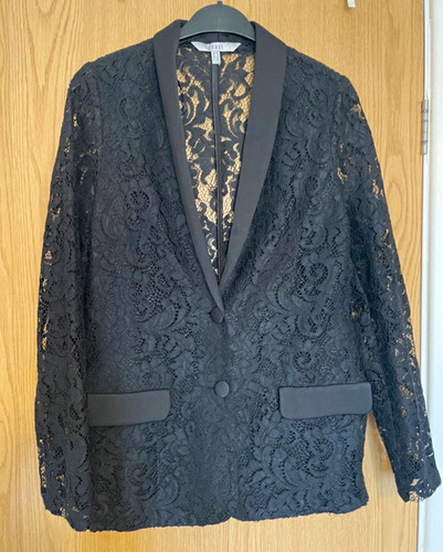 Coast black floral lace - black,
