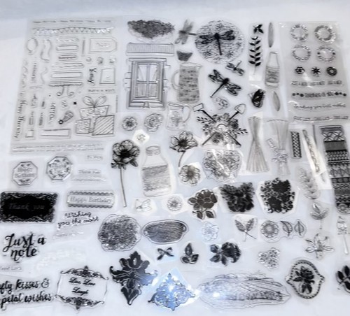Clear rubber stamps paper - clear,