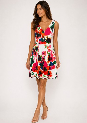 Eliza white multicolor - j,