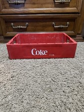 Vintage Red Thick Plastic