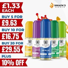 BAR JUICE 5000 Nic Salt 10ml E Liquid 10mg | 20mg 50/50 VG/PG Pack Of 5x 10x 20x