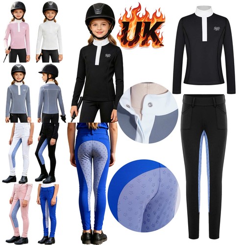 Kids girls horseback - kids, show