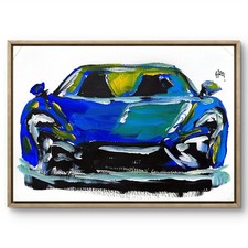 Hamzah Original Art Blue