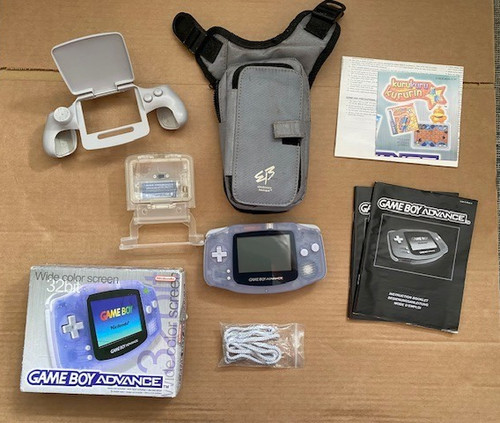 Gameboy advance boxed - advance, glacier