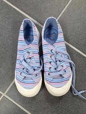 Rocket Dog Striped Canvas Trainers – Size UK 5 / EU 38