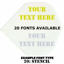 Personalised Dart Flights 5