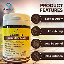 Clearit Dog Cat Pet Ear Powder