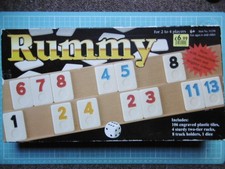 VINTAGE FAMILY STRATEGY BOARD GAME RUMMIKUB RUMMYKUB RUMMY COMPLETE VGC