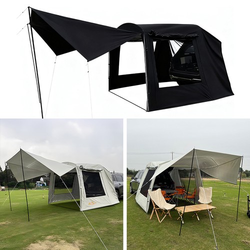 Car trunk rear tent - car, camping