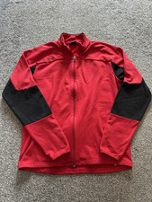 Mens Galvin Green Jacket, Size Large, Golf, Full Zip, Red, Stretch, (53)