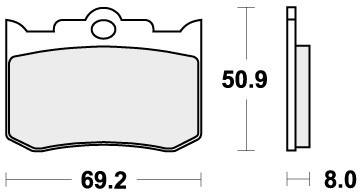 Sbs brake pads - sbs,
