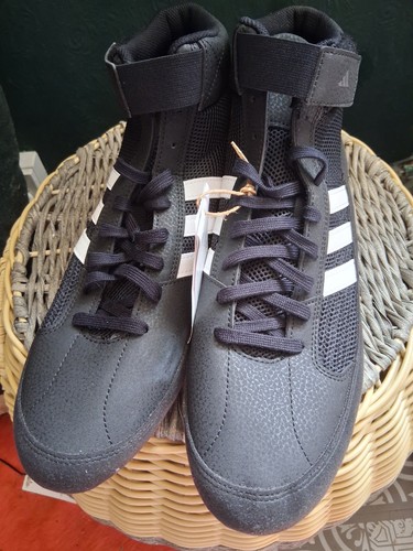 Adidas black boxing shoes - adidas, size