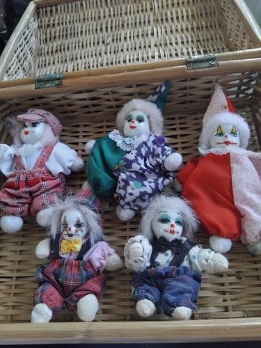 Inch porcelain clown - 5,