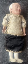 UNUSUAL ANTIQUE ORIENTAL JAPANESE DOLL  IN ORIGINAL COSTUME