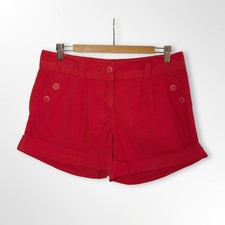F&F Tesco Red Shorts – Size