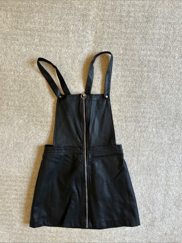 Women black m leather - black, h&m